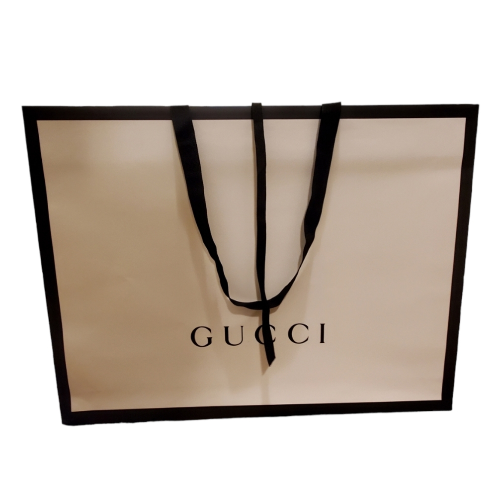 Authentic large Gucci shopping bag